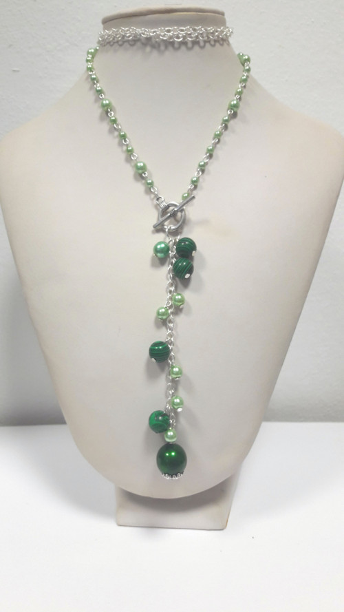 Long green & malachit