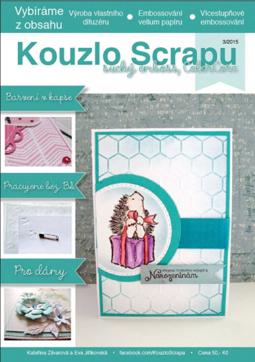 Časopis KOUZLO SCRAPU - 3/2015
