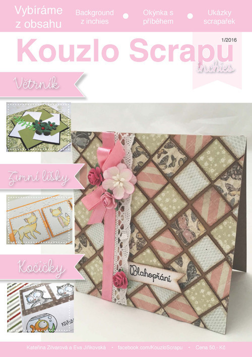 Časopis KOUZLO SCRAPU - 1/2016