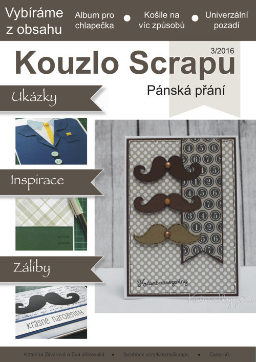 Časopis KOUZLO SCRAPU - 3/2016
