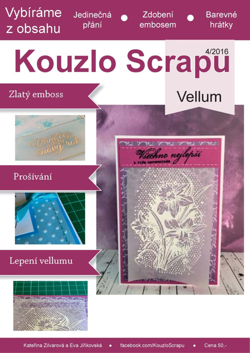 Časopis KOUZLO SCRAPU - 4/2016