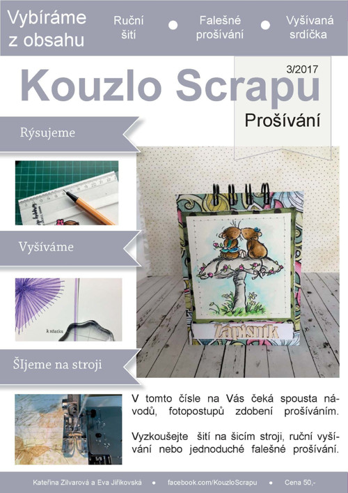 Časopis KOUZLO SCRAPU 3/2017