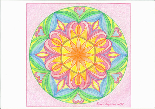 Mandala-Vztah matky s dětmi