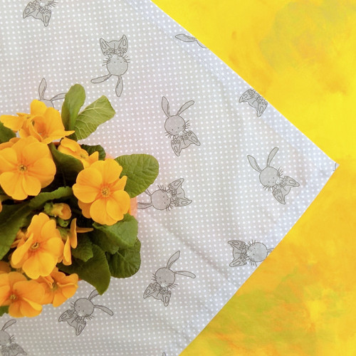 Ubrusy, prostírání na stůl, běhoun na stůl, Zajíc