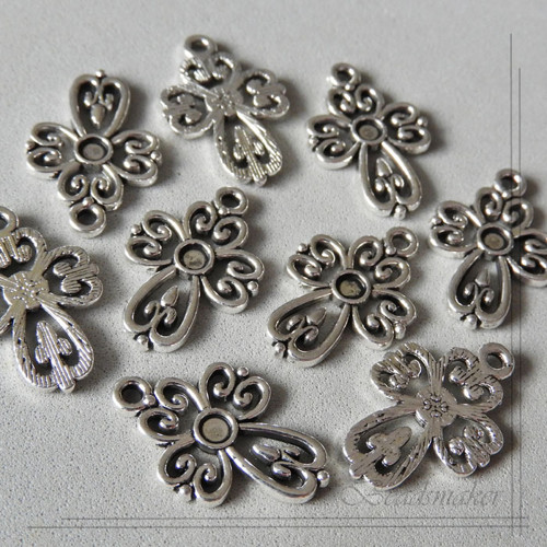Přívěsek Kříž 22x14 mm - 2 ks