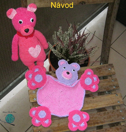 Pro právě narozené_háčkovaný setík návod