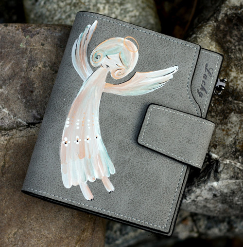 Peněženka s andílkem — foto 1