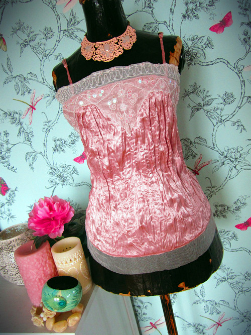 Top pink romantic — foto 1