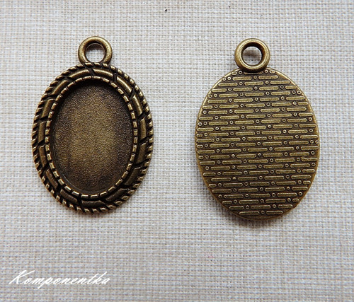 Ozdobné lůžko 13x18mm 1kus