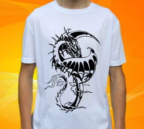 Tričko s drakem , drak , dragons č. 93