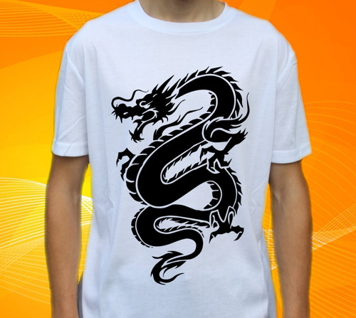 Tričko s drakem , drak , dragons č. 98