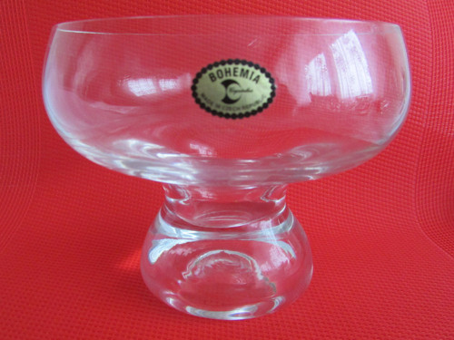 Vintage Bohemia crystalex miska