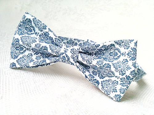 Blue orient bow tie — foto 1