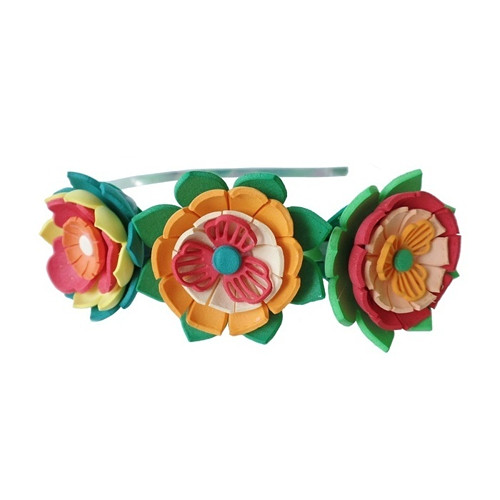 Čelenka gummy barevná