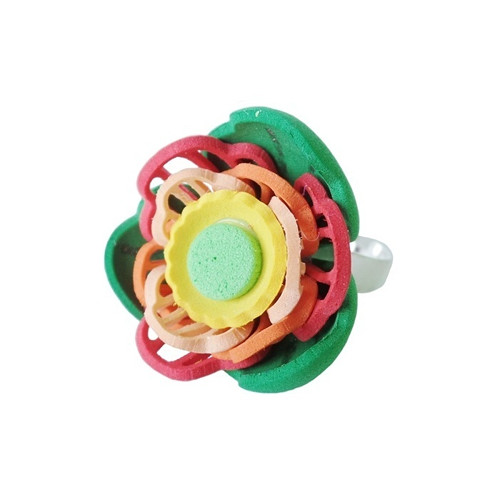 Prsten gummy barevný I.
