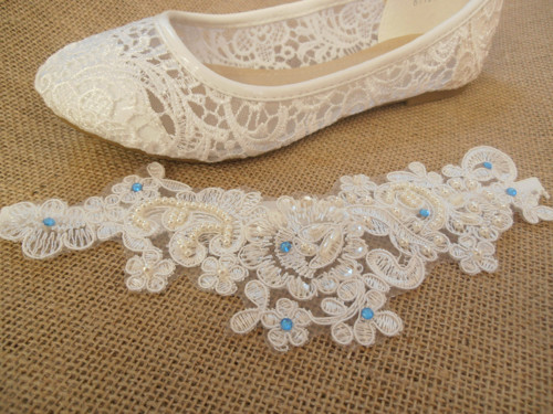 Podvazek ivory lux — foto 1
