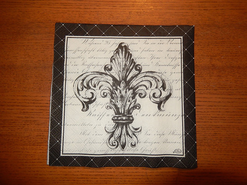 Ubrousek na decoupage - znak 1 — foto 1