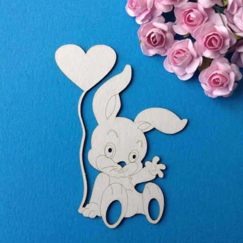 Dekorace ,chipboard 1 ks (CHD 13) — foto 1