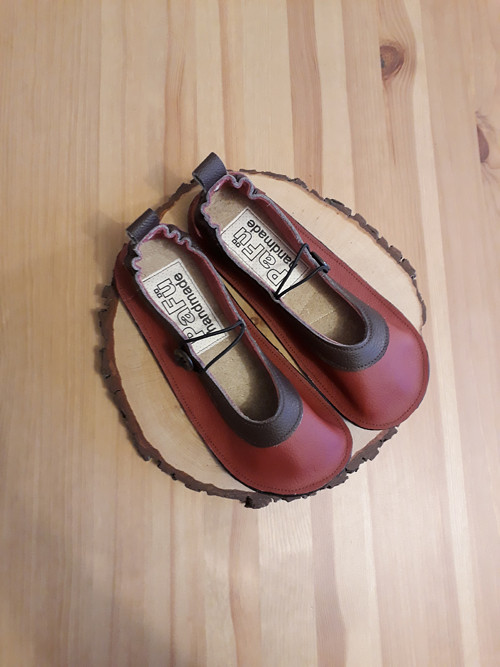 Kožené barefoot baleriny — foto 1