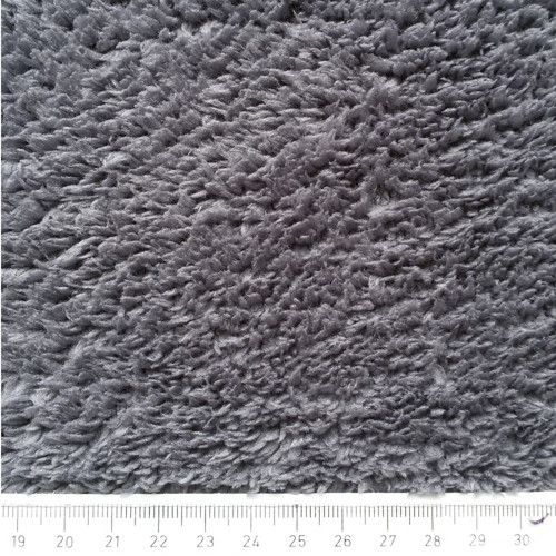 Heboučké froté / tm. šedá / 0,5 m