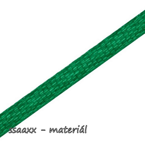 Stuha atlasová ~ jednolící ~ 3 mm ~ zelená ~ 3m