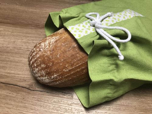 Pytlík na pečivo zelený — foto 1