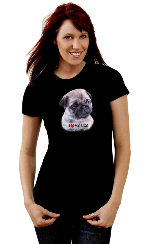 Mops Dámské Tričko