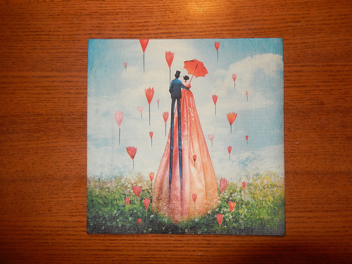 Ubrousek na decoupage - s láskou — foto 1