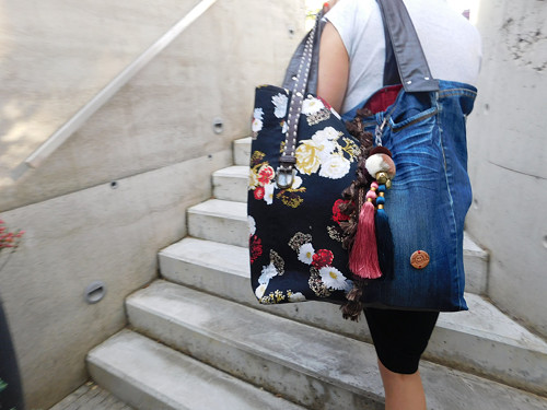 Vintage jeans bags — foto 1