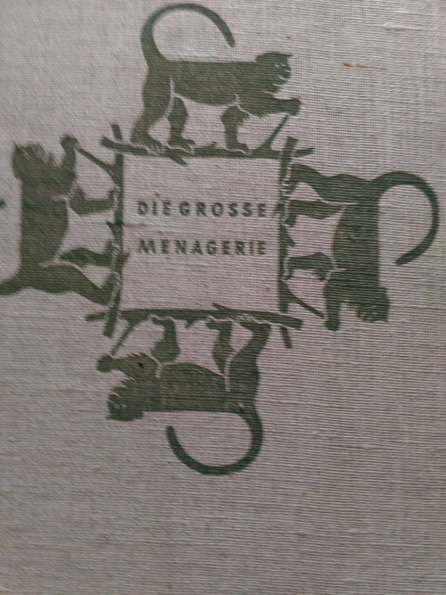 Kniha, Die grosse menagerie - Velký zvěřinec