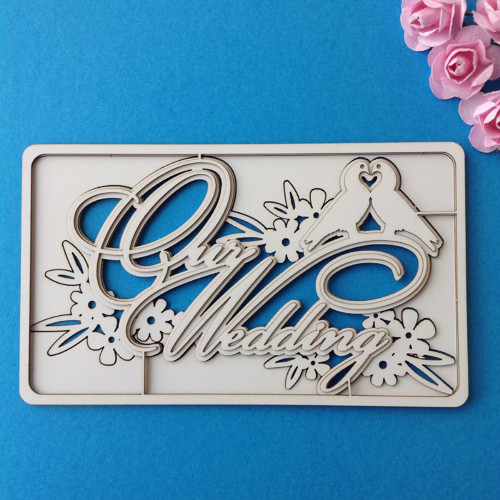 Dekorace,chipboard 11,7 x 7 cm (CHN 22) — foto 1