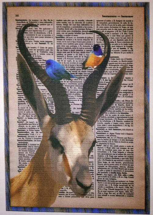 Bavlněná látka - panel 17 x 26 cm — foto 1