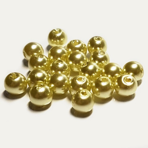 Voskovky, zelenožlutá, 5 mm (100ks)