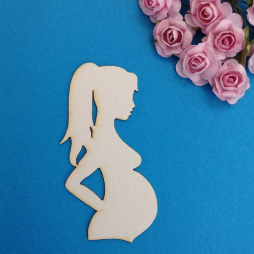 Dekorace,chipboard 3,8 x 7,8 cm (CHD 9) — foto 1