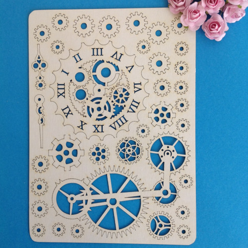 Dekorace,chipboard 34 ks — foto 1