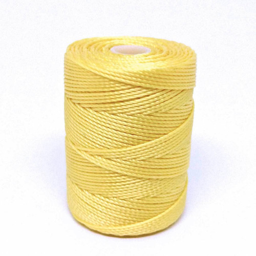 C-lon provázek - Citronově žlutá - 4 m