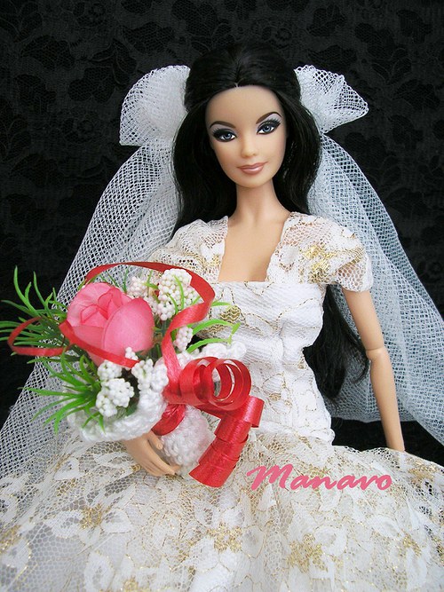Svatební kytička pro Barbie II. — foto 1