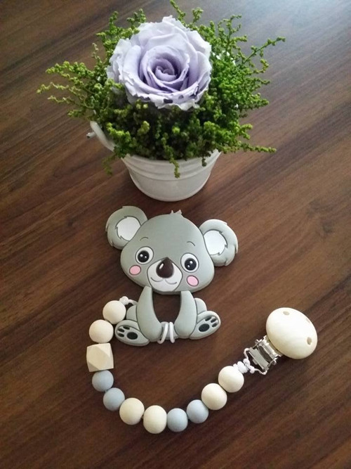 2v1DUDUdržka/kousátko - šedá koala — foto 1