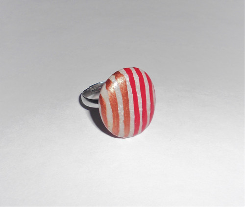 Oblázkový prsten - Bonbon — foto 1