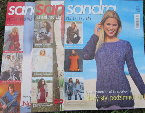 Časopis Sandra - sada 3 kusy — foto 1