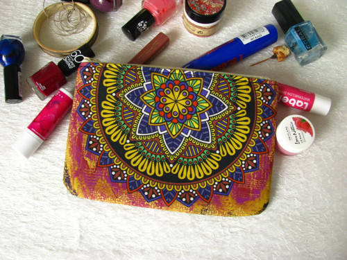 Taštička na mobil - aztécká mandala — foto 1