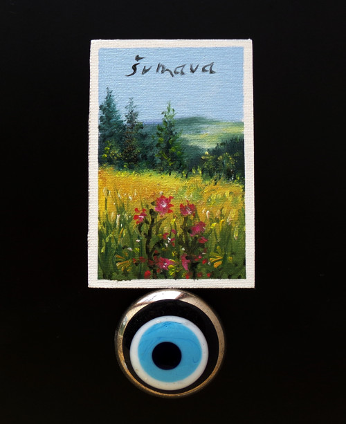 Šumava - Magnet- orig. olej — foto 1