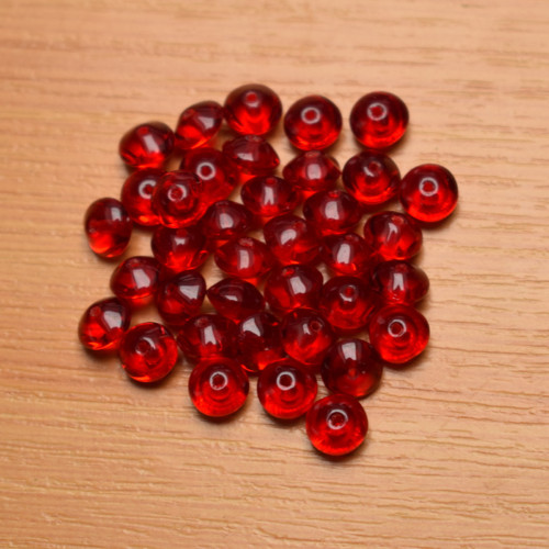 Mačkané korálky - 7x4mm