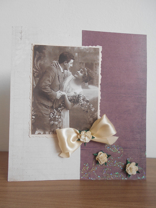 Scrapbookové přání s růžemi XI. — foto 1
