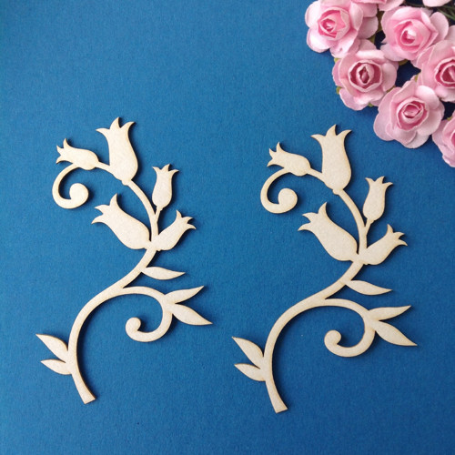Dekorace 2 ks ,chipboard 8,4 x 5 cm (CHF 23) — foto 1