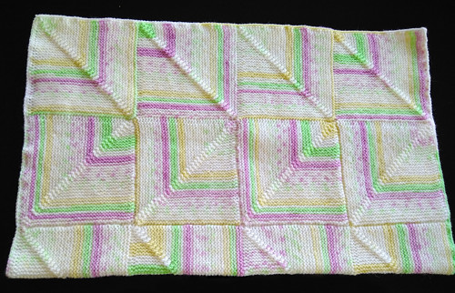 Pletená dětská deka PASTELKA IV.
