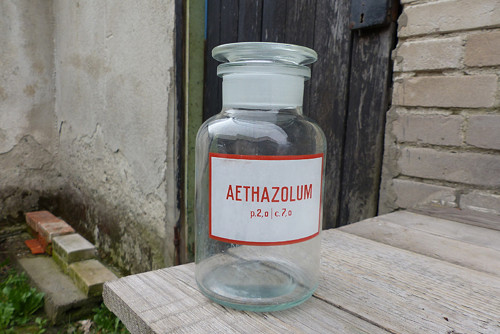 Aethazolum...lékárenská lahev — foto 1