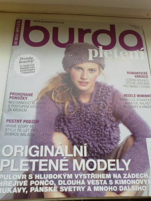 Časopis BURDA pletení — foto 1