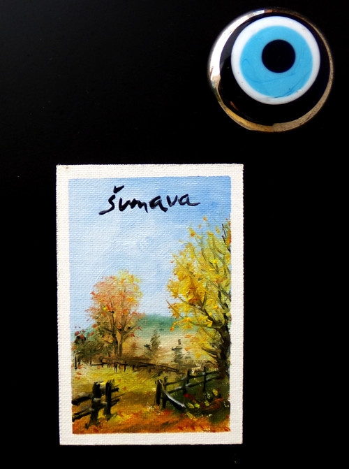 Šumava - Magnet - orig. olej — foto 1
