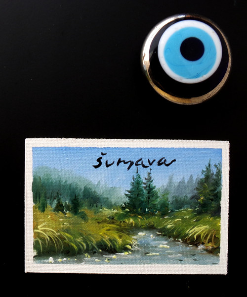 Šumava - Magnet - orig. olej — foto 1